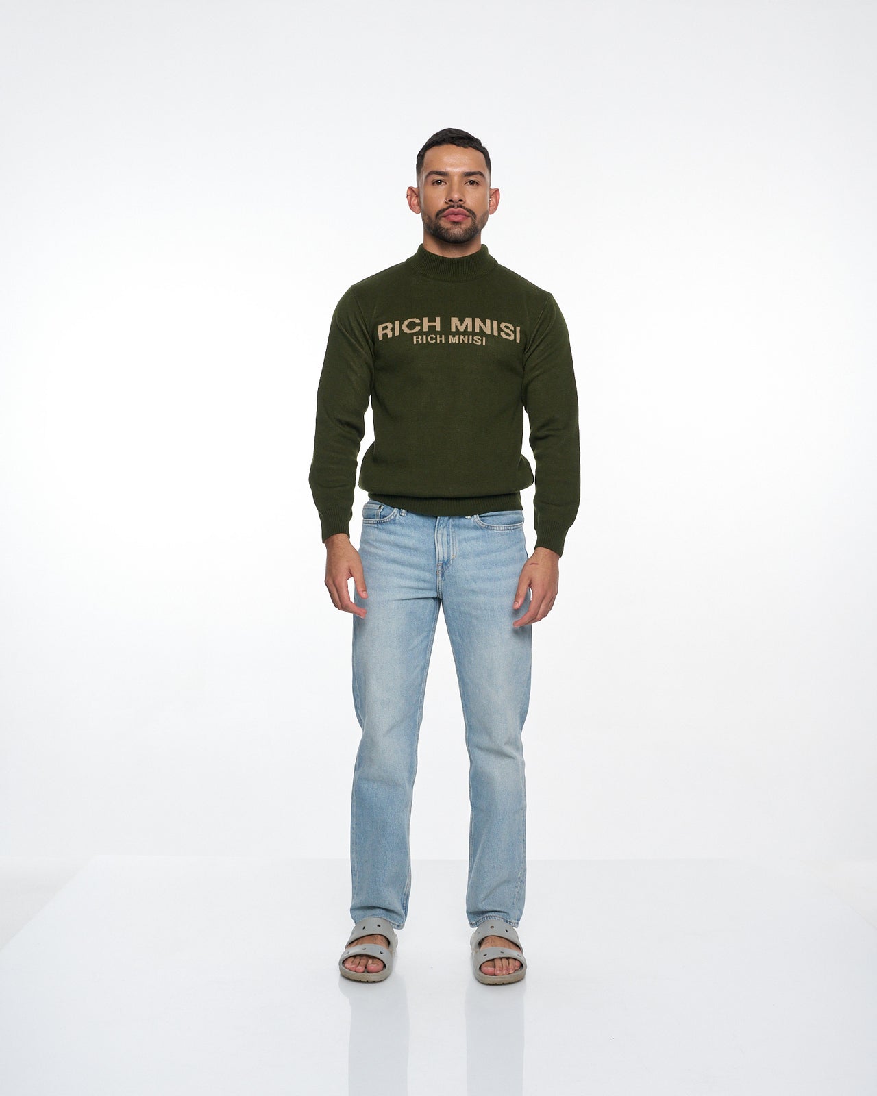 New Classic Sweater Olive