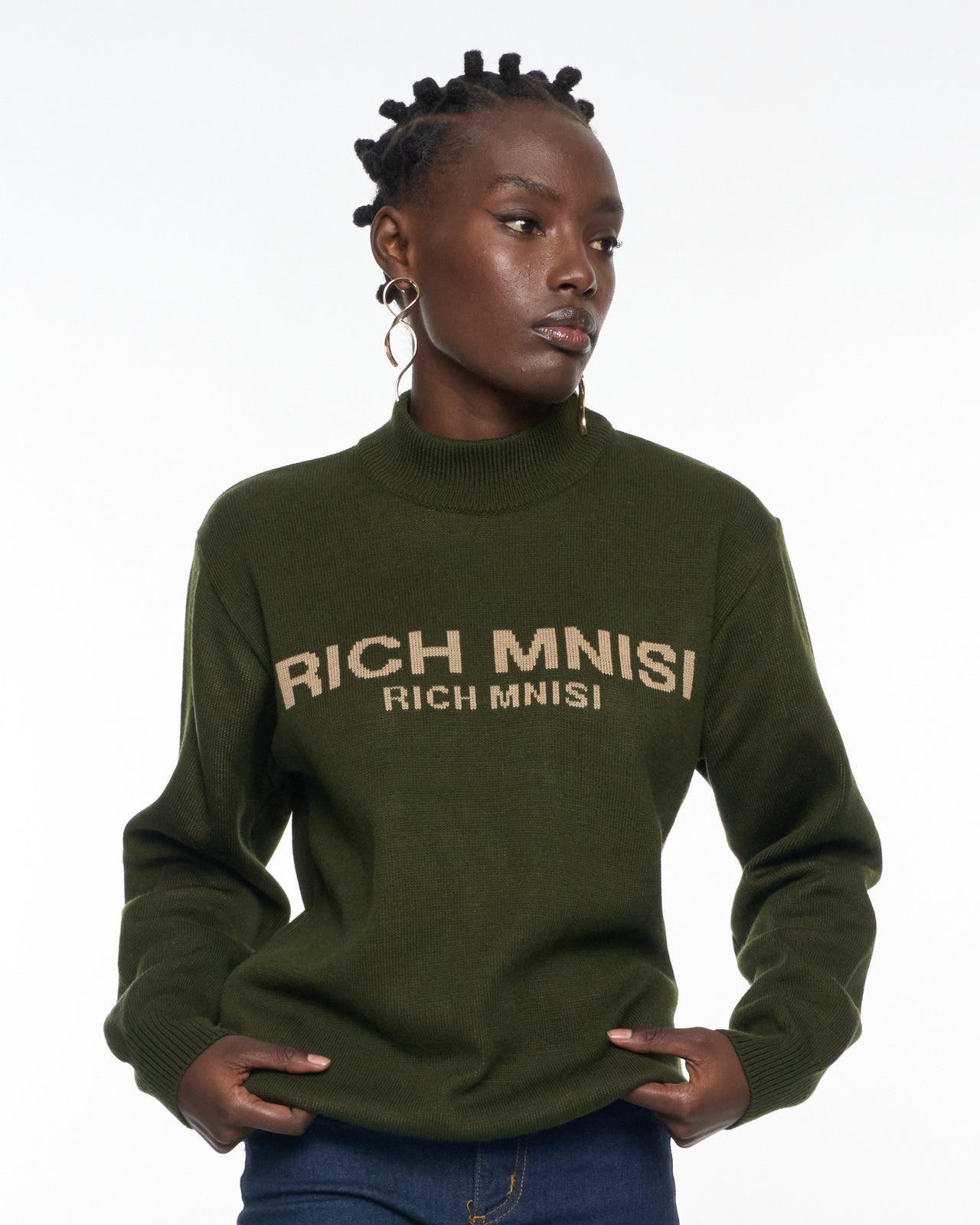 New Classic Sweater Olive