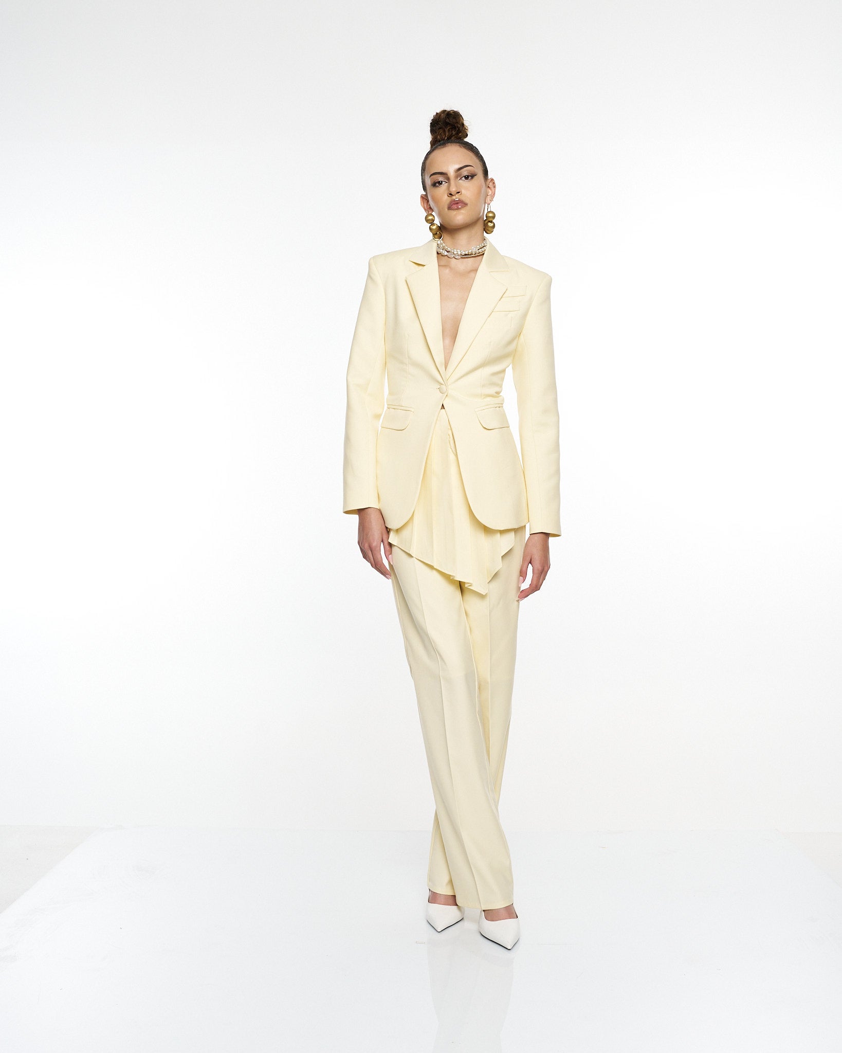 Shirring Blazer RICH MNISI1