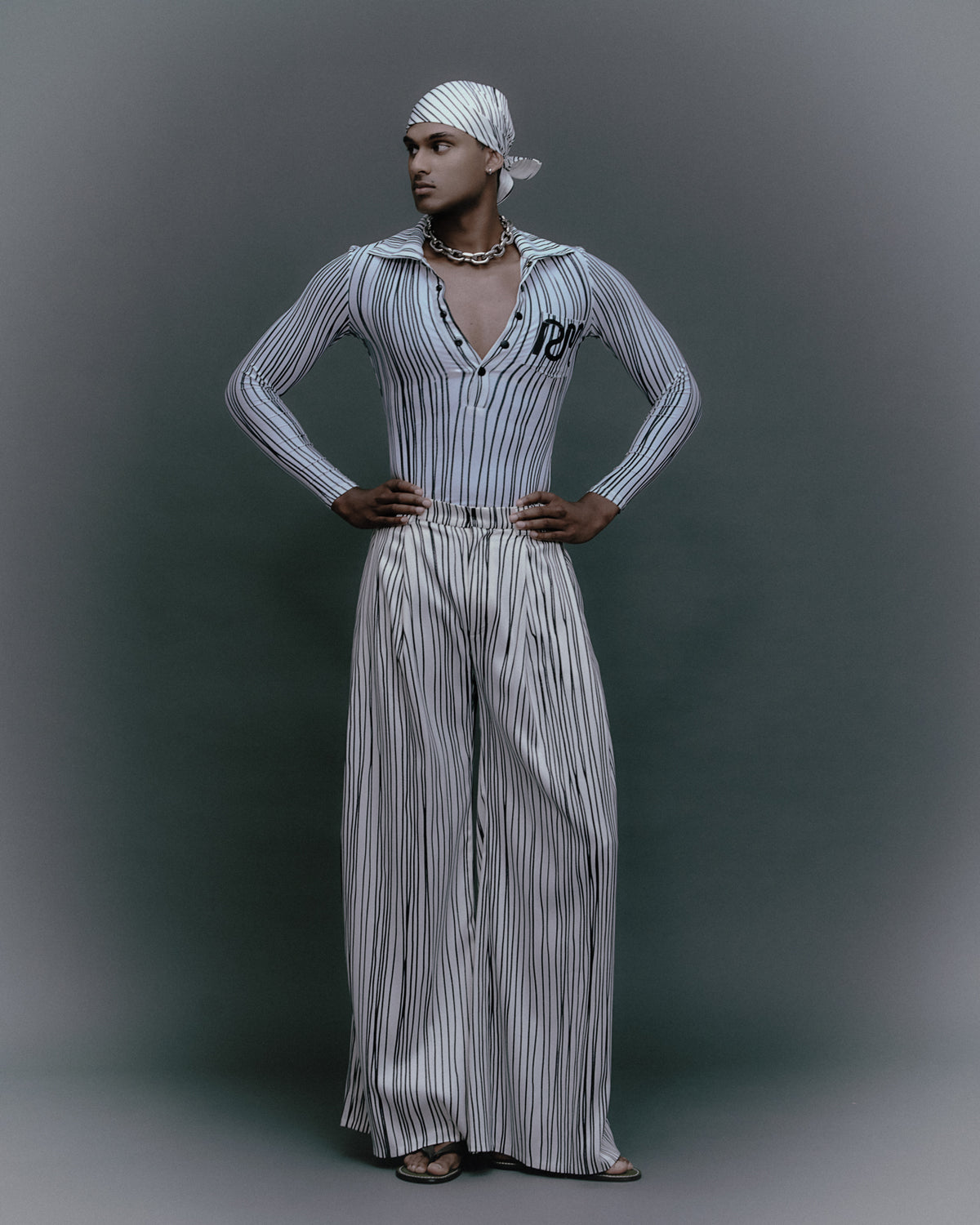 Pin Me Stripe Trousers