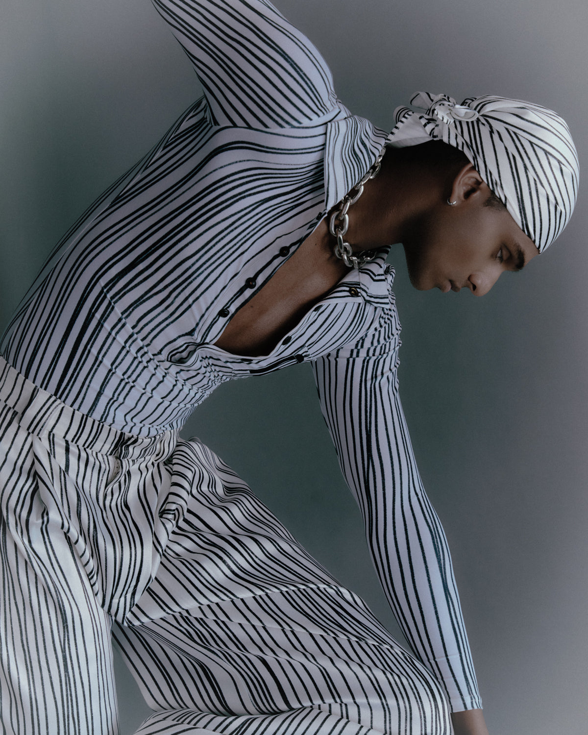 Pin Me Stripe Golfer Tube