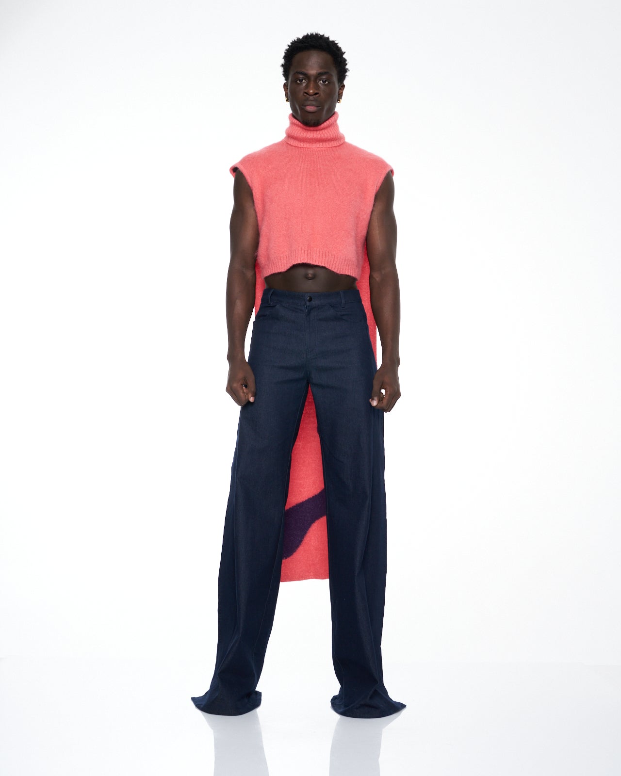 Mohair Cape Vest