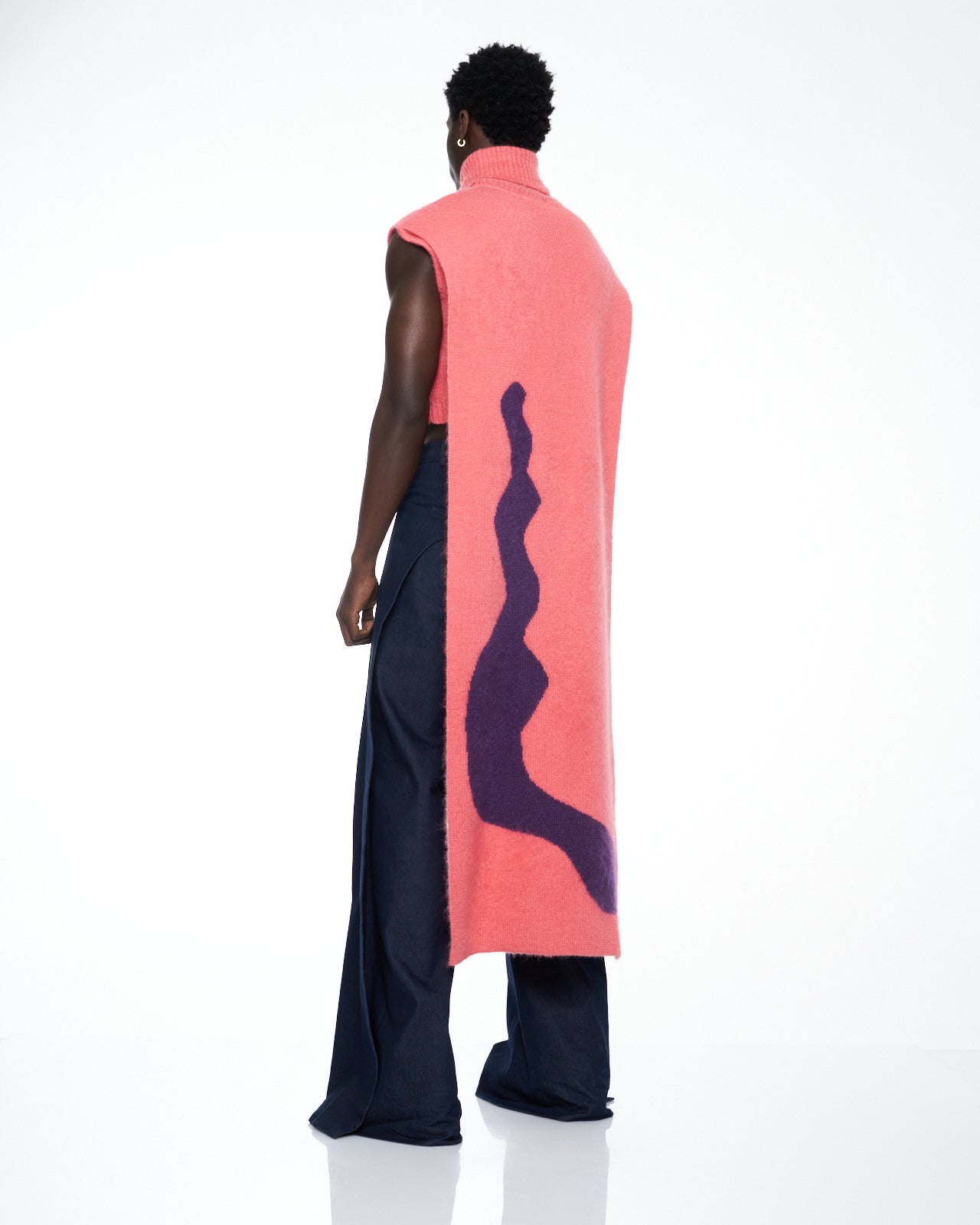 Mohair Cape Vest