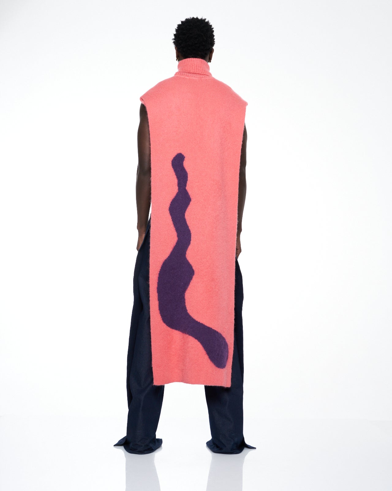 Mohair Cape Vest
