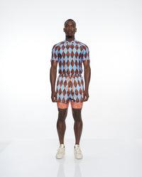 Earth Argyle Shorts