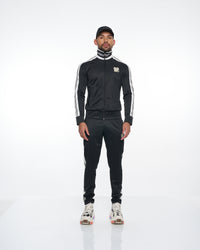 Classic Black Track Top