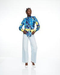 Feather Snake Mucheka Blouse